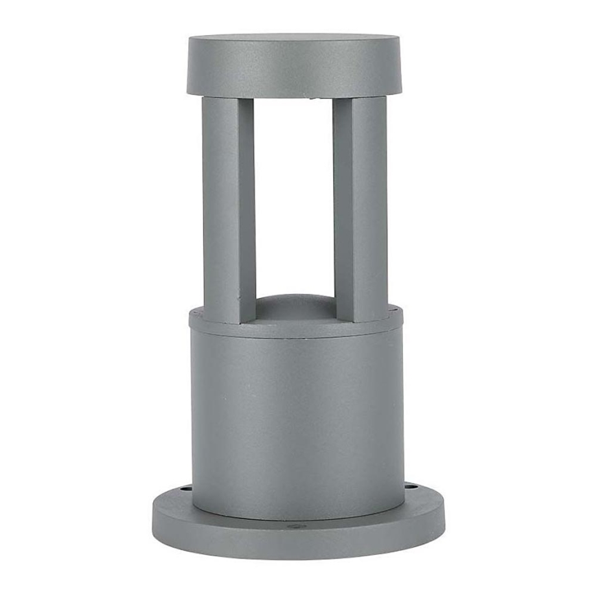 LED Ulkovalaisin LED/10W/230V 25cm 3000K IP65 harmaa