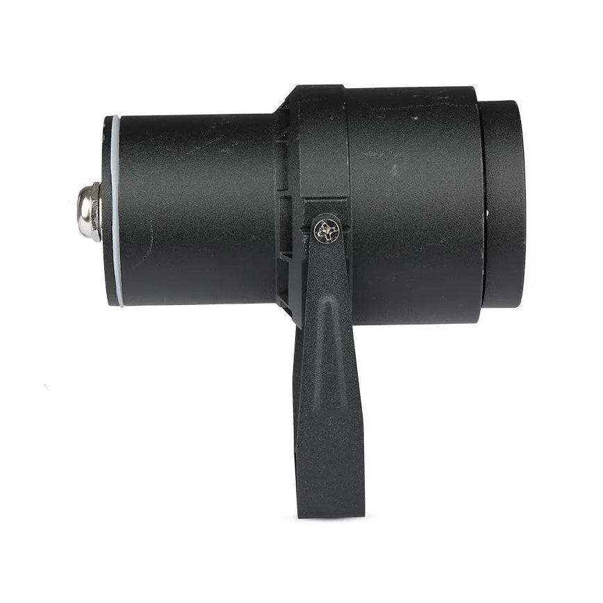 LED Ulkovalaisin LED/12W/230V 3000K musta IP65