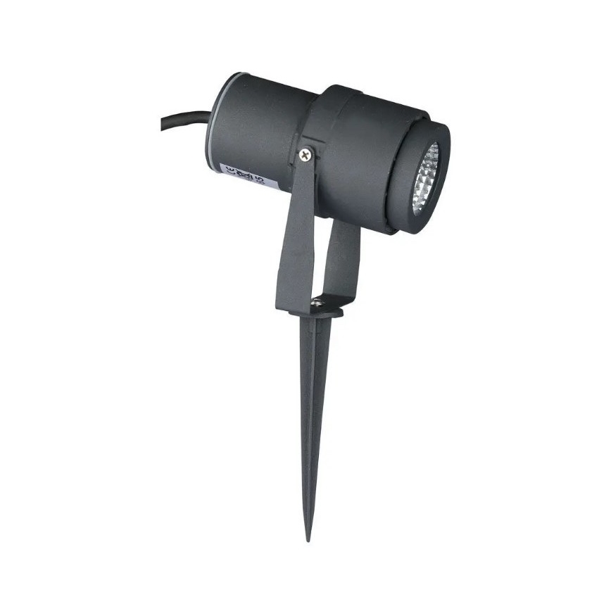 LED Ulkovalaisin LED/12W/230V 4000K antrasiitti IP65