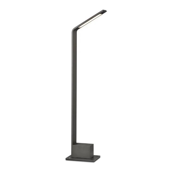 LED ulkovalaisin LED/6W/230V IP65 antrasiitti