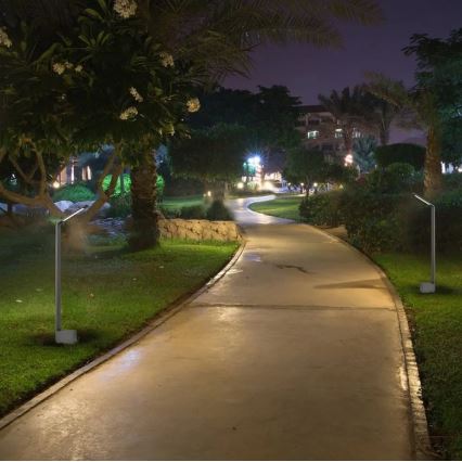 LED ulkovalaisin LED/6W/230V IP65 antrasiitti