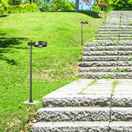 LED-ulkovalaisin LED/7W/230V 3000K IP65, musta, 102 cm