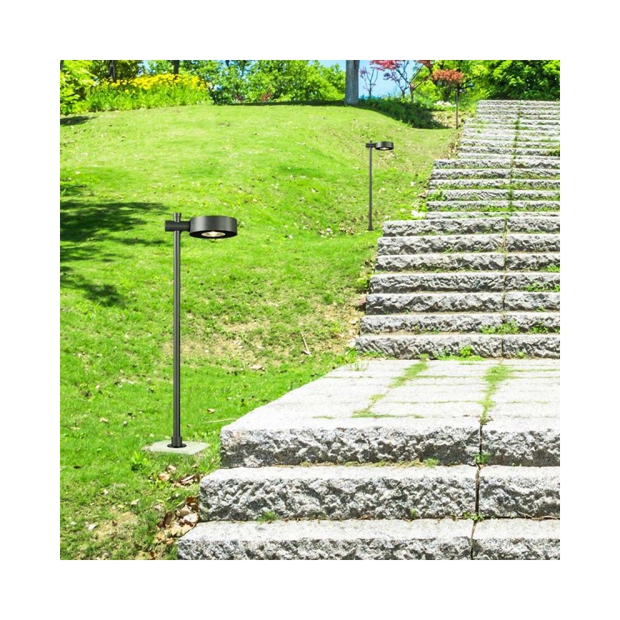 LED-ulkovalaisin LED/7W/230V 4000K IP65 musta