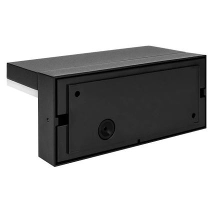 LED-ulkovalaisin liiketunnistimella LED/9W/230V 4000K IP44 musta
