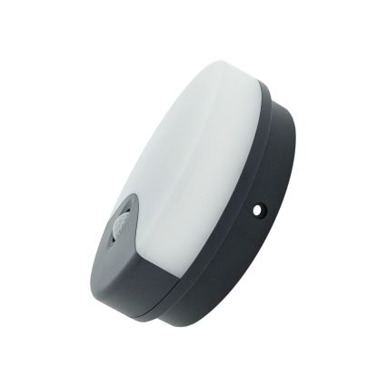 LED-ulkovalaisin seinäasennukseen liiketunnistimella, 18 W, 230 V, IP44, valkoinen