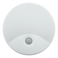 LED-ulkovalaisin seinälle liiketunnistimella LED/18W/230V IP44 valkoinen