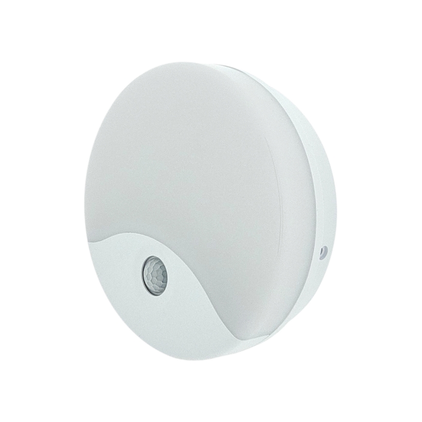LED-ulkovalaisin seinälle liiketunnistimella LED/18W/230V IP44 valkoinen