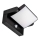 LED Ulkovalo anturilla LED/17W/230V 3000K IP65 musta