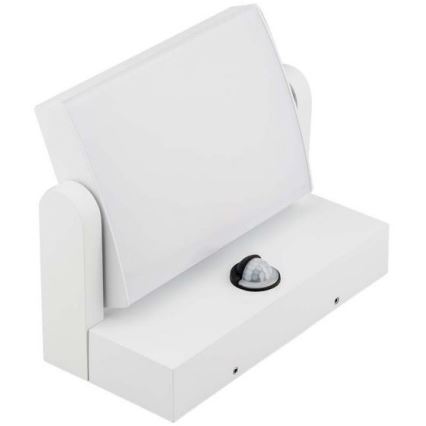 LED Ulkovalo anturilla LED/17W/230V 4000K IP65 valkoinen