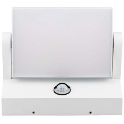LED Ulkovalo anturilla LED/17W/230V 4000K IP65 valkoinen