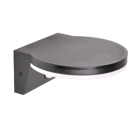 LED Ulkovalo anturilla TESA LED/10W/230V IP54 musta