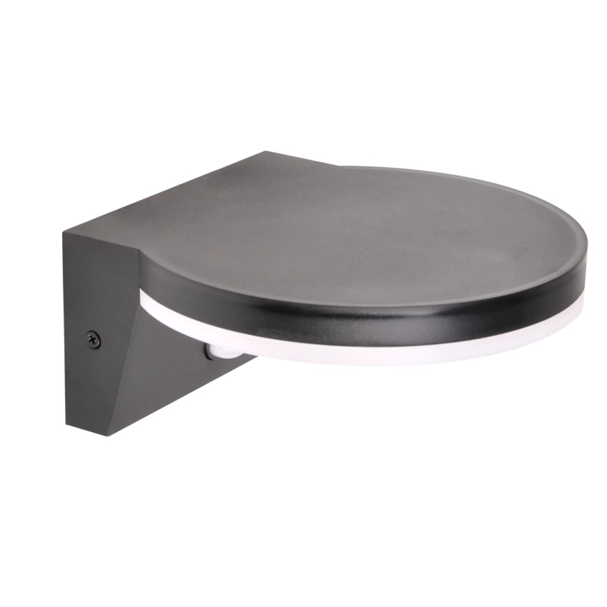 LED Ulkovalo anturilla TESA LED/10W/230V IP54 musta