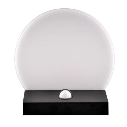 LED Ulkovalo anturilla TESA LED/10W/230V IP54 musta