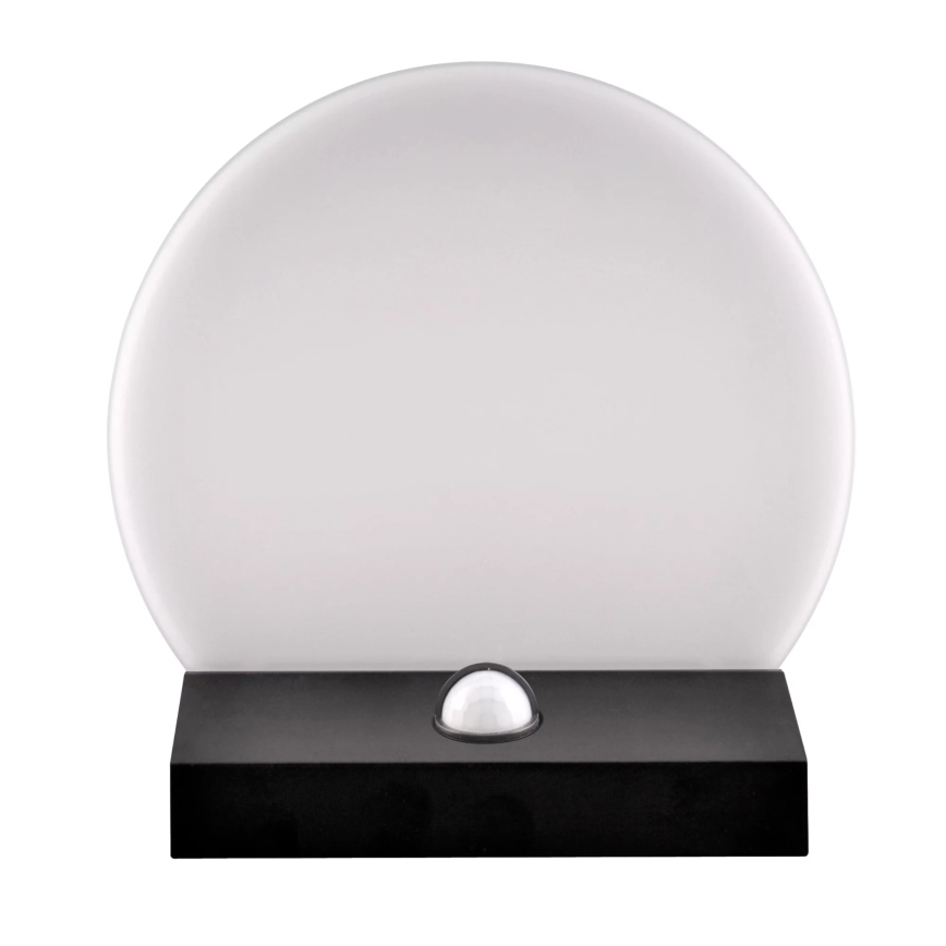 LED Ulkovalo anturilla TESA LED/10W/230V IP54 musta