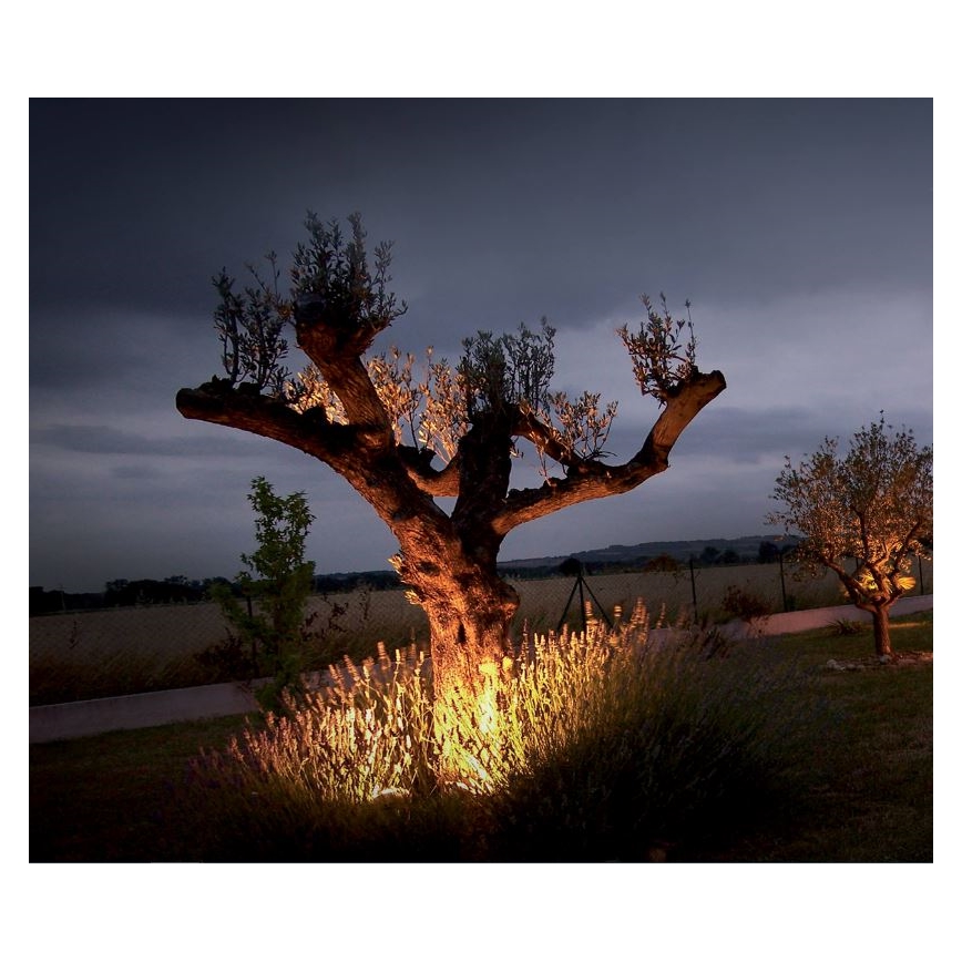 LED-ulkovalo EASY CONNECT 1xGU10/10W/230V IP67 mattakromi