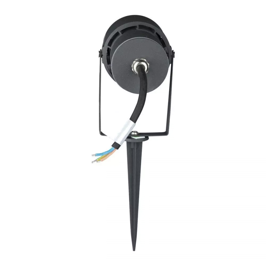 LED-ulkovalo LED/12W/100-240V IP65 harmaa - vihreä valo