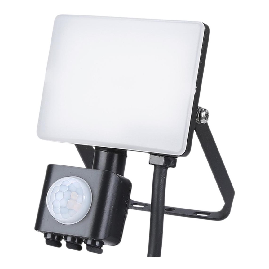 LED-ulkovalonheitin anturilla LED/10W/230V 5000K IP44