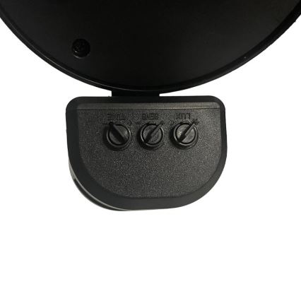 LED-ulkovalonheitin anturilla LED/24W/230V 3000/4000/6000K IP54 musta