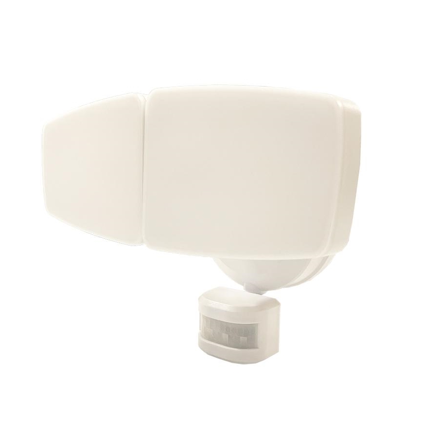 LED-ulkovalonheitin anturilla LED/24W/230V 3000/4000/6000K IP54 valkoinen