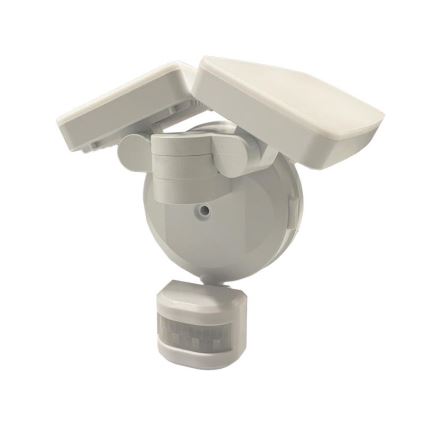 LED-ulkovalonheitin anturilla LED/24W/230V 3000/4000/6000K IP54 valkoinen