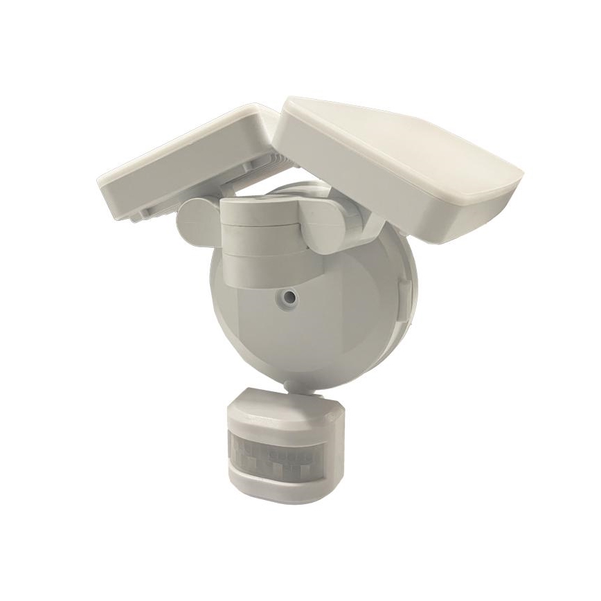 LED-ulkovalonheitin anturilla LED/24W/230V 3000/4000/6000K IP54 valkoinen