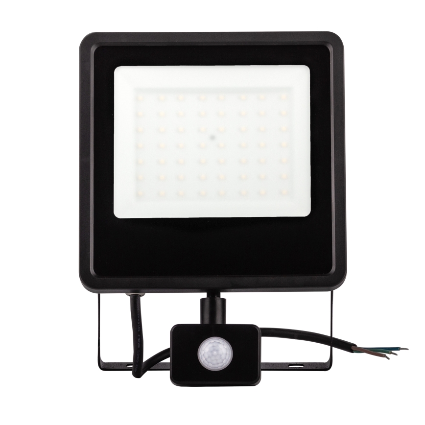 LED-ulkovalonheitin anturilla LED/30W/230V 4000K IP65 musta