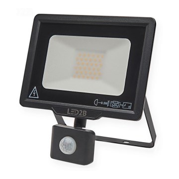 LED-ulkovalonheitin anturilla LED/30W/230V 6500K IP44