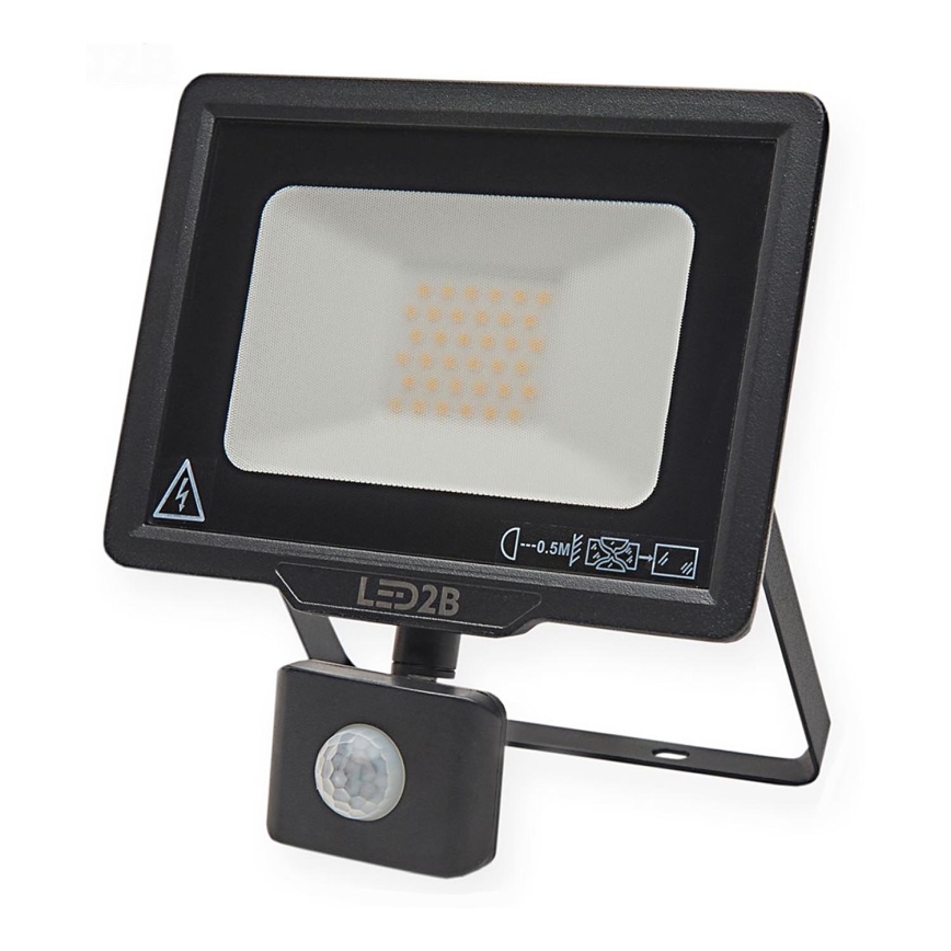 LED-ulkovalonheitin anturilla LED/30W/230V 6500K IP44