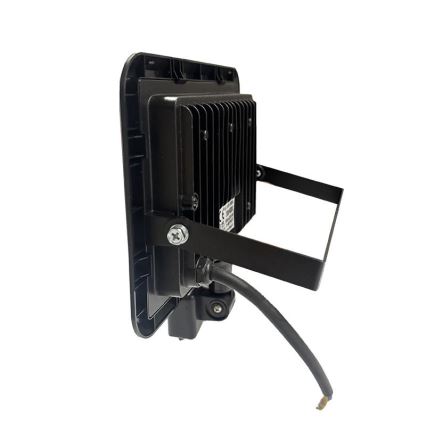 LED-ulkovalonheitin anturilla LED/50W/230V 4000K IP44 musta