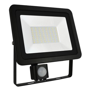 LED-ulkovalonheitin anturilla NOCTIS LUX 3 LED/50W/230V 3000K IP44 musta