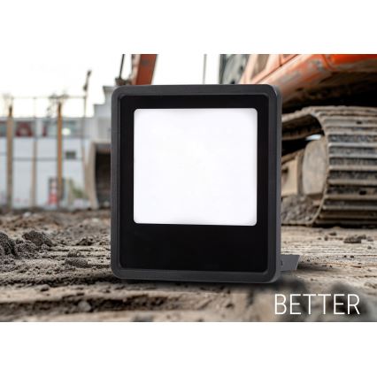 LED-ulkovalonheitin LED/100W/230V 4000K IP65 musta