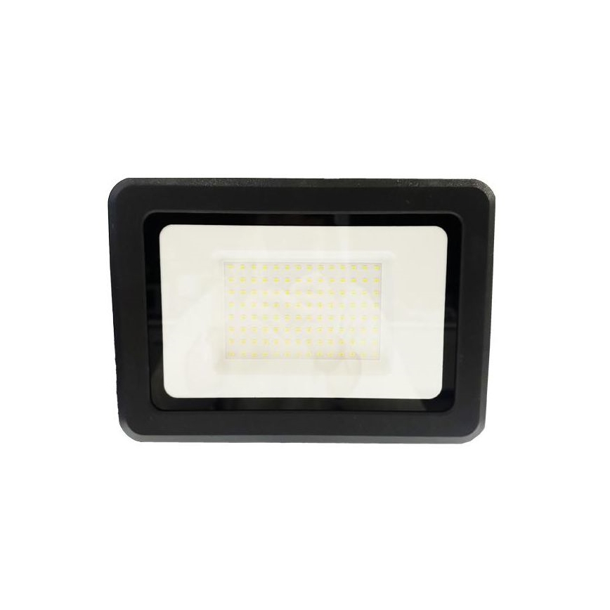 LED-ulkovalonheitin LED/100W/230V 4000K IP65 musta
