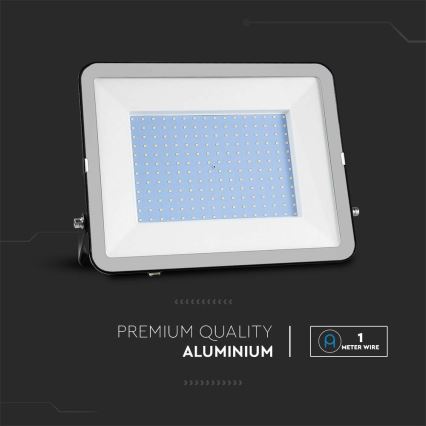 LED-ulkovalonheitin SAMSUNG CHIP LED/200W/230V 4000K IP65 musta