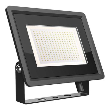LED-ulkovalonheitin LED/200W/230V 6500K IP65 musta