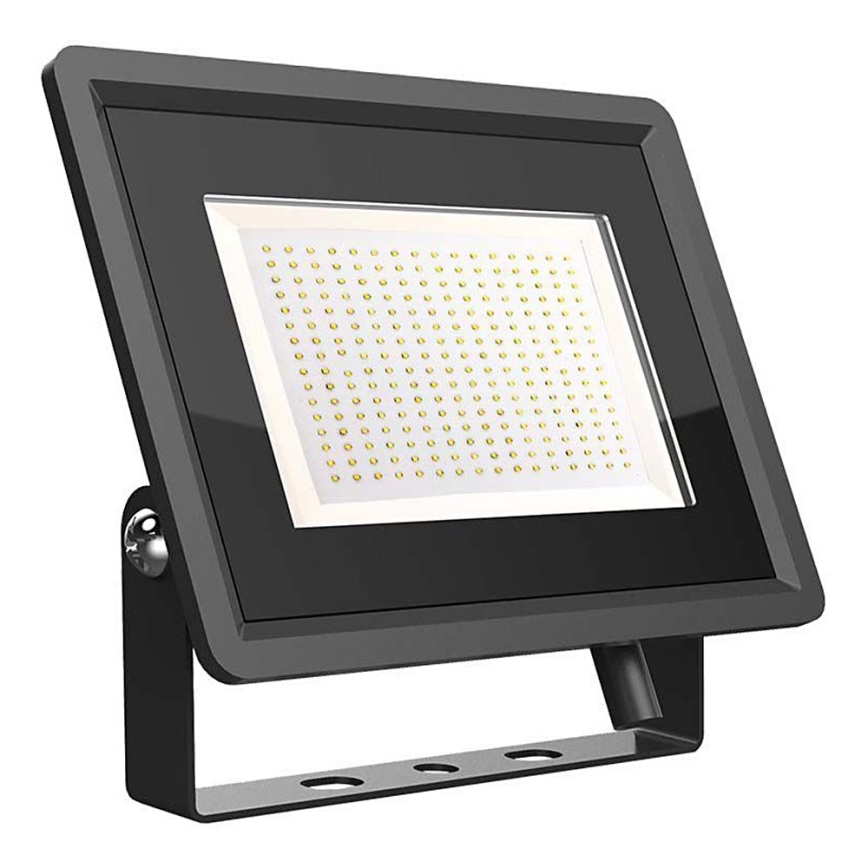 LED-ulkovalonheitin LED/200W/230V 6500K IP65 musta