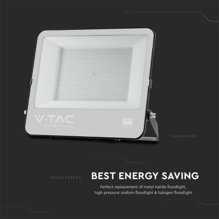 LED-ulkovalonheitin SAMSUNG CHIP LED/200W/230V 6500K IP65 musta