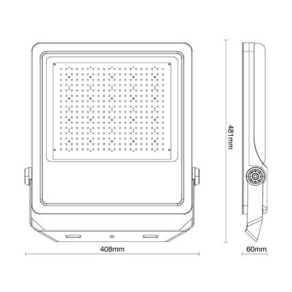 LED-ulkovalonheitin PROFI PLUS LED/300W/230V 5000K IP66