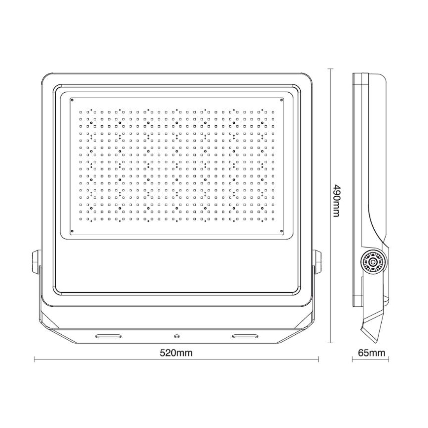 LED-ulkovalonheitin PROFI PLUS LED/400W/230V 5000K IP66