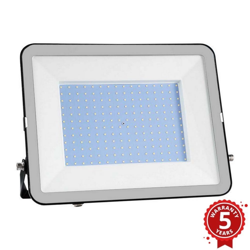 LED-ulkovalonheitin SAMSUNG CHIP LED/200W/230V 4000K IP65 musta