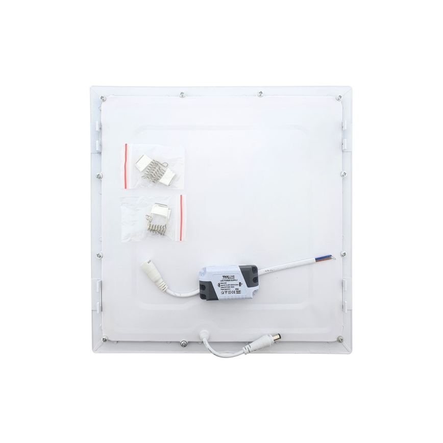 QTEC LED-upotettava alasvalo 15 W, 230 V, 2700 K, 19 x 19 cm