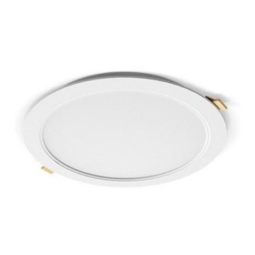 LED Upotettava kattovalaisin ATUEL LED / 12W / 230V 3000K d. 14,5 cm IP54