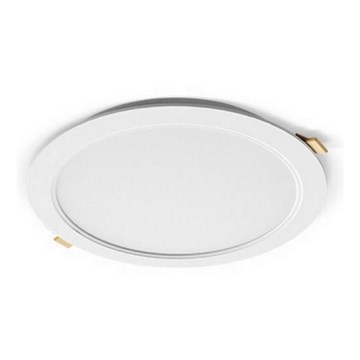 LED Upotettava kattovalaisin ATUEL LED / 24W / 230V 4000K d. 22 cm IP54