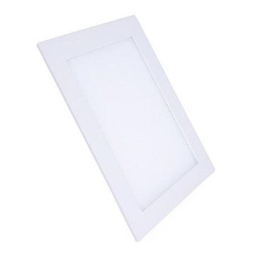 LED upotettava kattovalaisin LED/18W/230V 3000/4000/6000K 22,5x22,5 cm valkoinen
