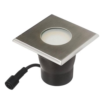 LED upotettava ulkovalo EASY CONNECT 1xGU10/4W/230V 3000K IP65 kulmikas