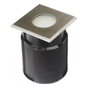 LED upotettava ulkovalo EASY CONNECT 1xGU10/4W/230V 3000K IP65 kulmikas