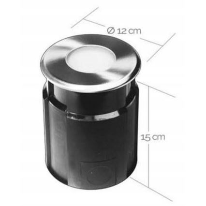 LED upotettava ulkovalo EASY CONNECT 1xGU10/4W/230V 3000K IP65 pyöreä