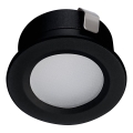 LED upotettava ulkovalo IMBER LED/1W/12V 6500K halkaisija 3 cm 30 lm IP65 musta