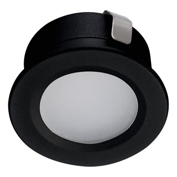 LED upotettava ulkovalo IMBER LED/1W/12V 6500K halkaisija 3 cm 30 lm IP65 musta