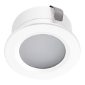 LED upotettava ulkovalo IMBER LED/1W/12V 6500K halkaisija 3 cm 40 lm IP65 valkoinen