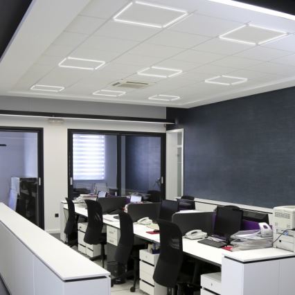 LED Upotettava valaisin LED/40W/230V 595x595 mm
